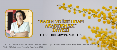 2024.02.29_Prof Dr. Kezban Çelik'in Kadın ve İstihdam Araştırması Etkinliğine Katılımı