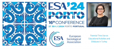 Doç. Dr. Aylin Çakıroğlu Çevik'in 16. ESA Konferans Katılımı