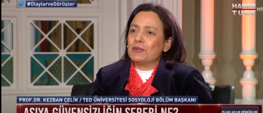 Prof. Dr. Kezban Çelik was on Habertürk